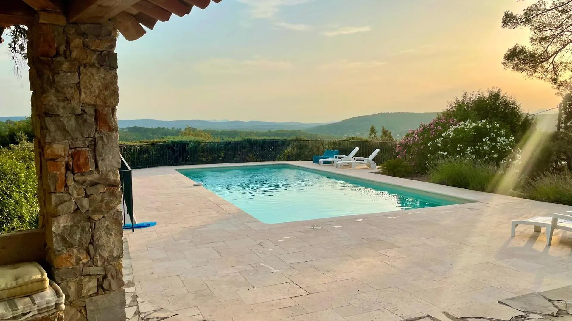 Charming Villa With Superb Swimming Pool And Standing View Lorgues France